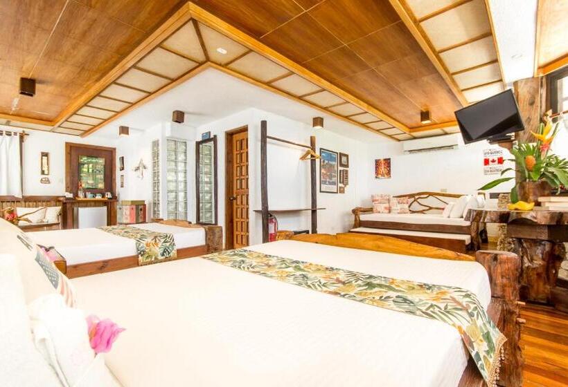 패밀리 룸 바다 전망, Oldwoods By The Sea Nature Resort Pangasinan