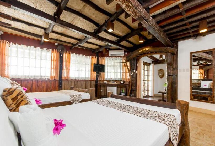 패밀리 룸 산 전망, Oldwoods By The Sea Nature Resort Pangasinan