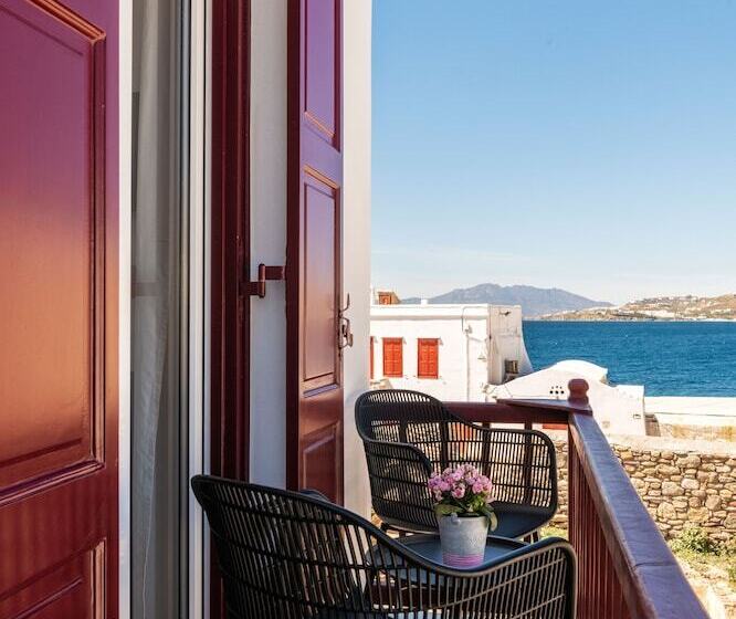 Номер Deluxe Вид на Море, Sunset Paraportiani Rooms