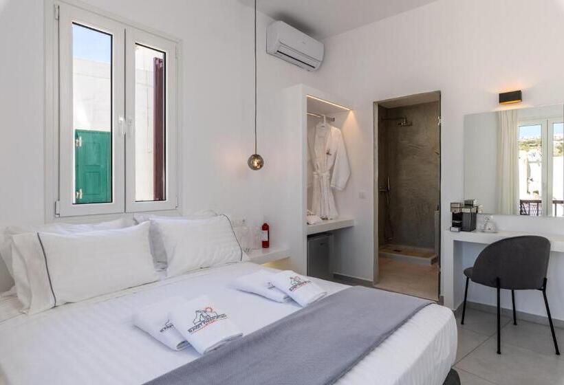 Номер Deluxe Вид на Море, Sunset Paraportiani Rooms