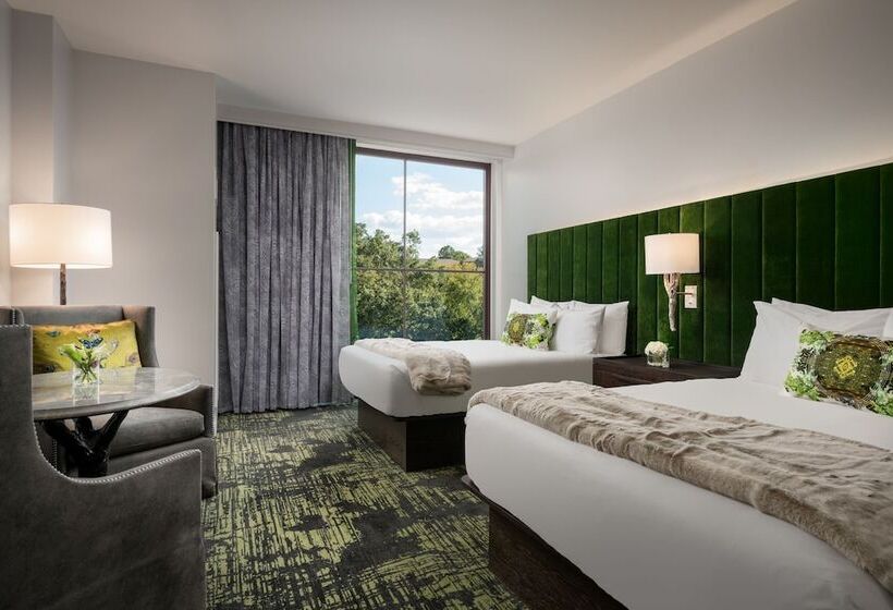 غرفه قياسيه سريرين مزدوجين, Grand Bohemian Lodge Greenville, Autograph Collection