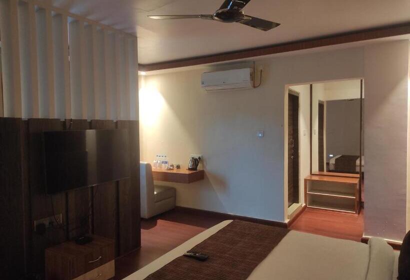 디럭스 룸 킹사이즈 침대, Obsidian Blue