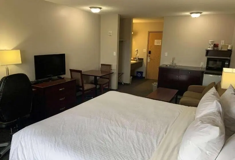 キングサイズベッドのスタンダードルーム, Surestay Plus Hotel By Best Western Hardisty