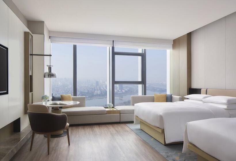 디럭스 룸 도시 전망, Jinhua Marriott