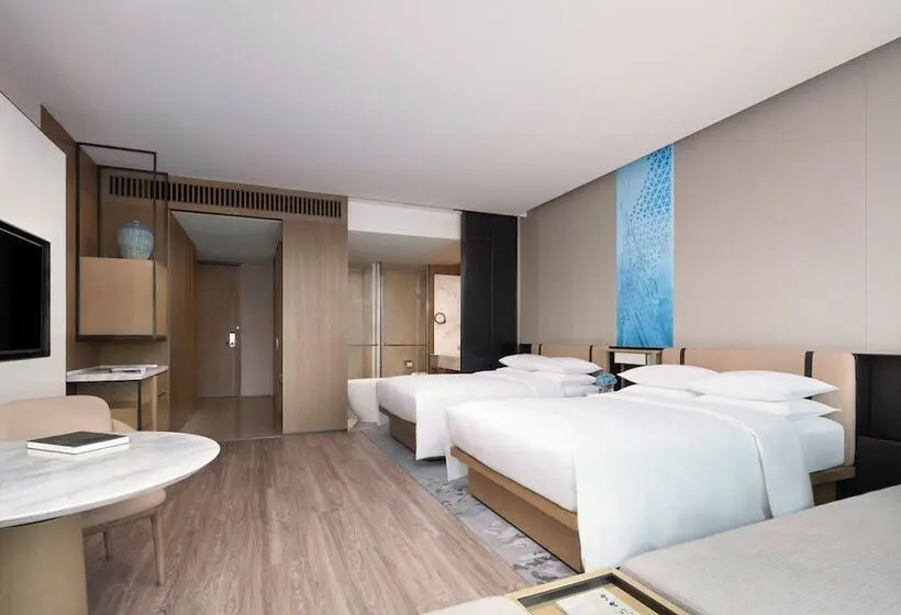 シティビューのデラックスルーム, Jinhua Marriott