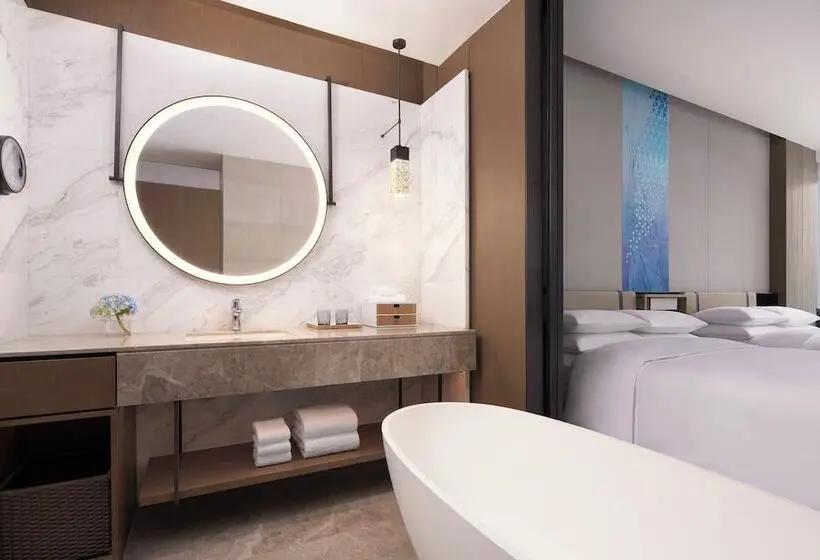 シティビューのデラックスルーム, Jinhua Marriott