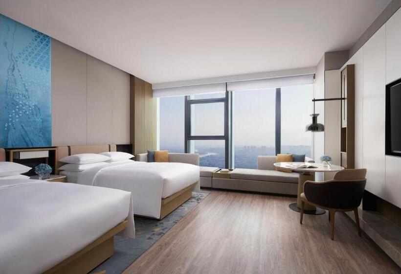 이그제큐티브 룸 킹사이즈 침대, Jinhua Marriott