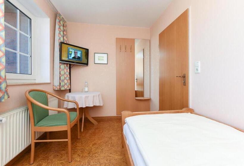 バルコニー付きシングルスタンダードルーム, Pension Störtebeker