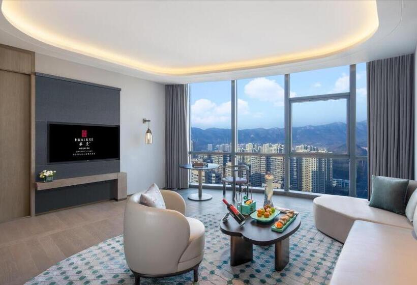 سوئیت با تخت بزرگ, Hualuxe Hotels And Resorts Qingdao Licang, An Ihg