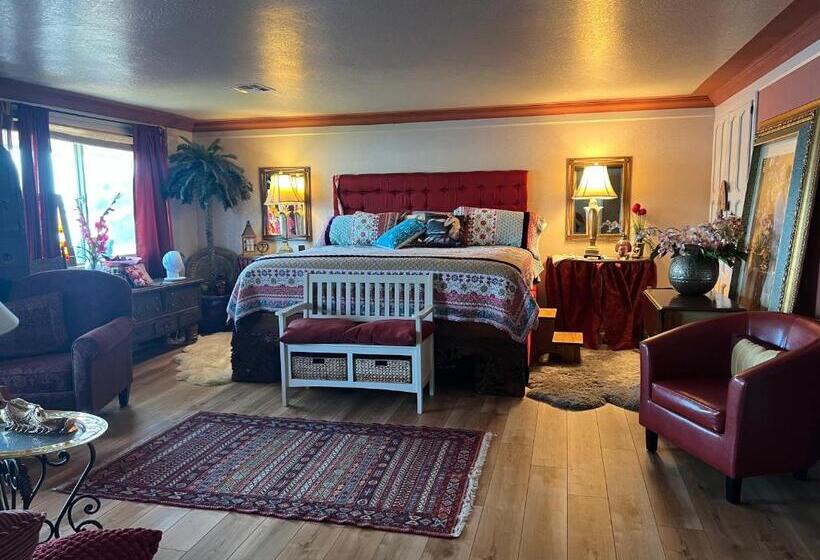 غرفة ديلوكس مطلّة علي البحر مزوَّدة بشُرفة, Mermaid S Muse Bed And Breakfast