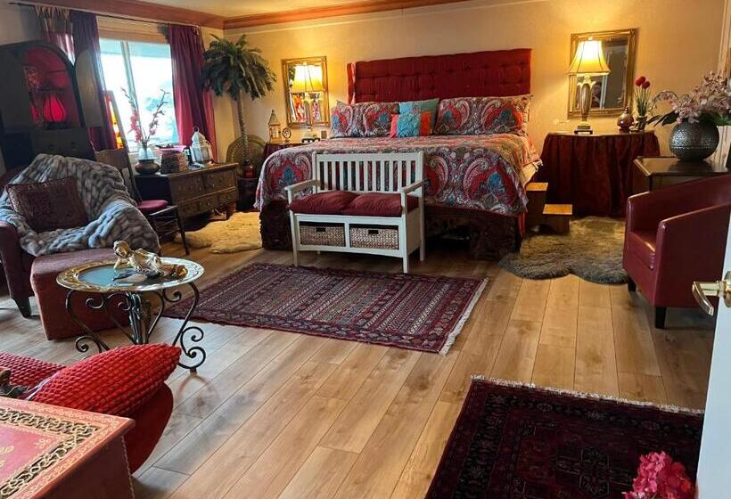 غرفة ديلوكس مطلّة علي البحر مزوَّدة بشُرفة, Mermaid S Muse Bed And Breakfast