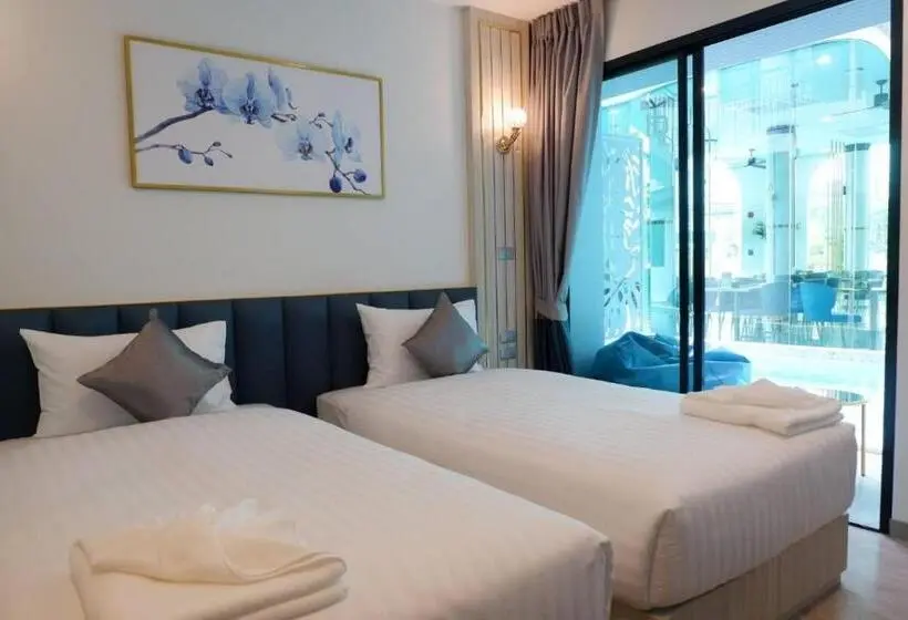 デラックスルーム, Poolrada Boutique Hotel   Sha Plus