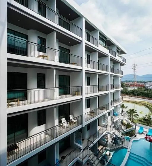 デラックストリプルルーム, Poolrada Boutique Hotel   Sha Plus