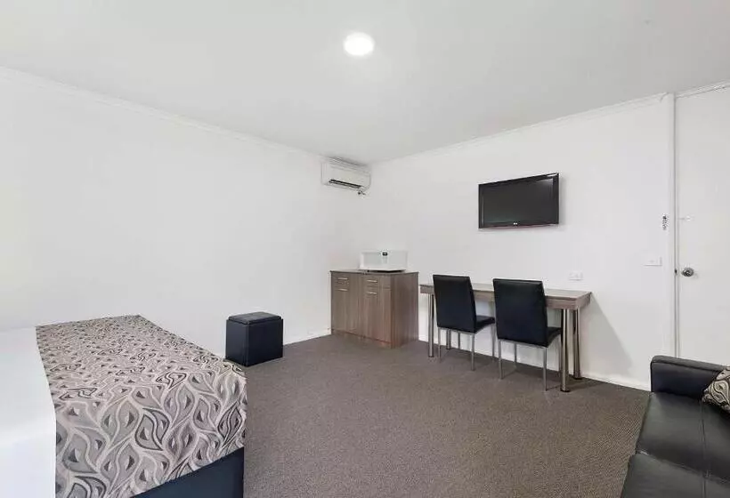 キングサイズベッドのデラックスルーム, Econo Lodge Mildura