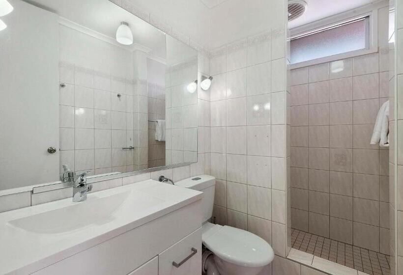 اتاق سه نفره دلوکس با چشم‌انداز استخر, Econo Lodge Mildura