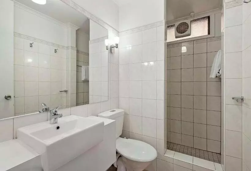 プールビューのデラックストリプルルーム, Econo Lodge Mildura
