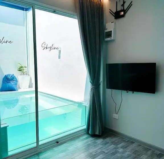 Villa 1 Makuuhuone, Skyline Resort