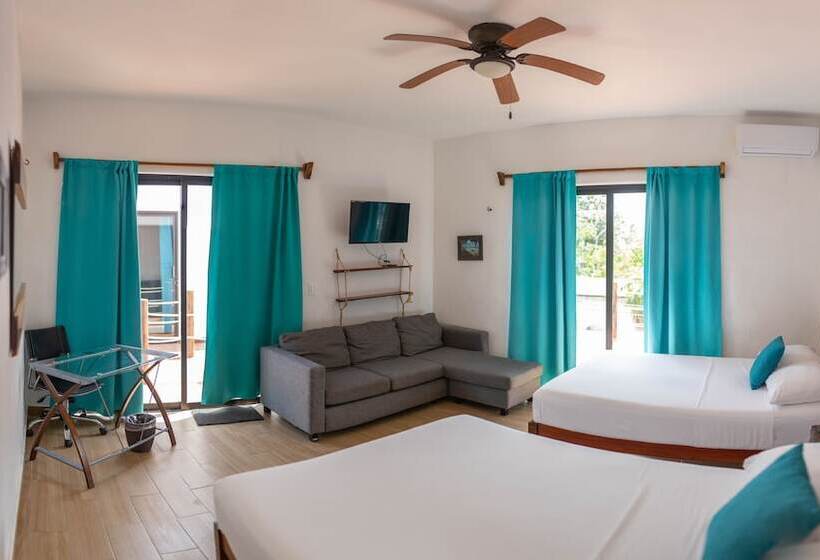 스탠다드 룸 더블 침대 2개, Ade