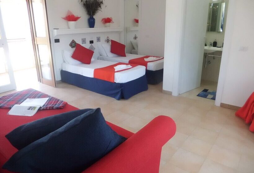 غرفة قياسية رباعية, Oasi Madre Della Pace