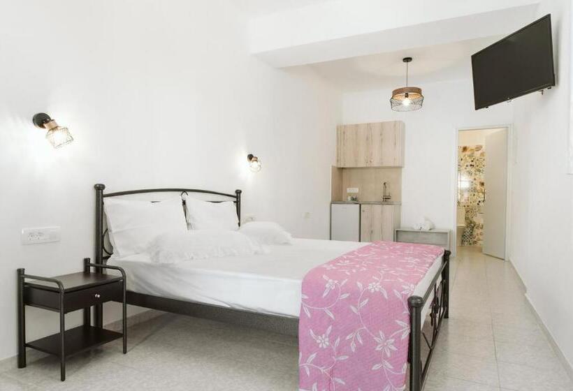 חדר סטנדרט נוף לבריכה, Villa Limnes