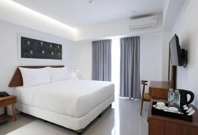 キングサイズベッドのスタンダードルーム, Coffee Hotel Ayola Dolok Sanggul