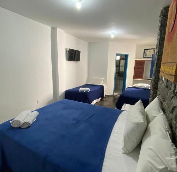 4인용 스탠다드 룸, Pousada Villa Grécia