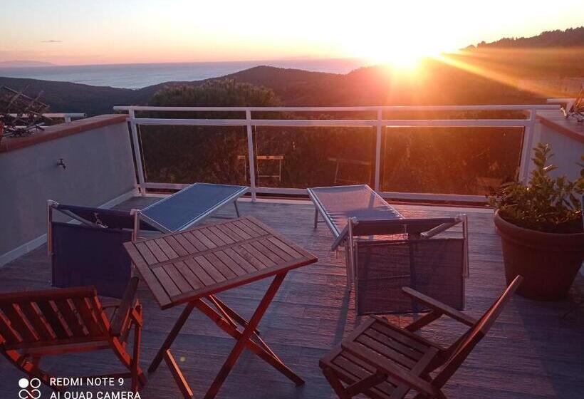 침실 1개 바다 전망 아파트, Vista Sulle Isole Dell Arcipelago Toscano