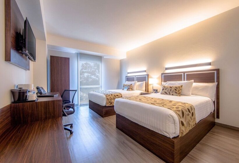 חדר סטנדרט שתי מיטות זוגיות, Sleep Inn Guadalajara Galerias