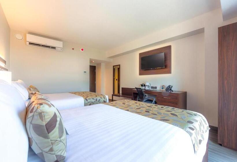 חדר סטנדרט שתי מיטות זוגיות, Sleep Inn Guadalajara Galerias