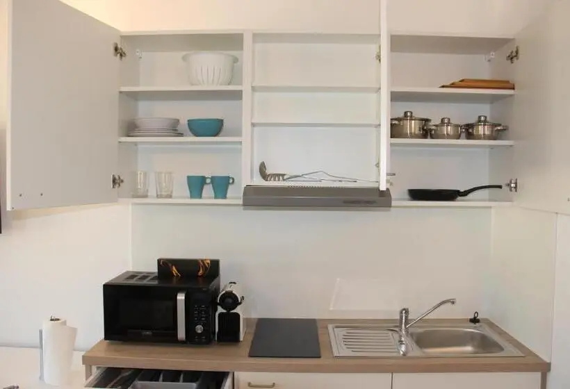 １ベッドルームアパートメント, Boardinghouse Heilbronn