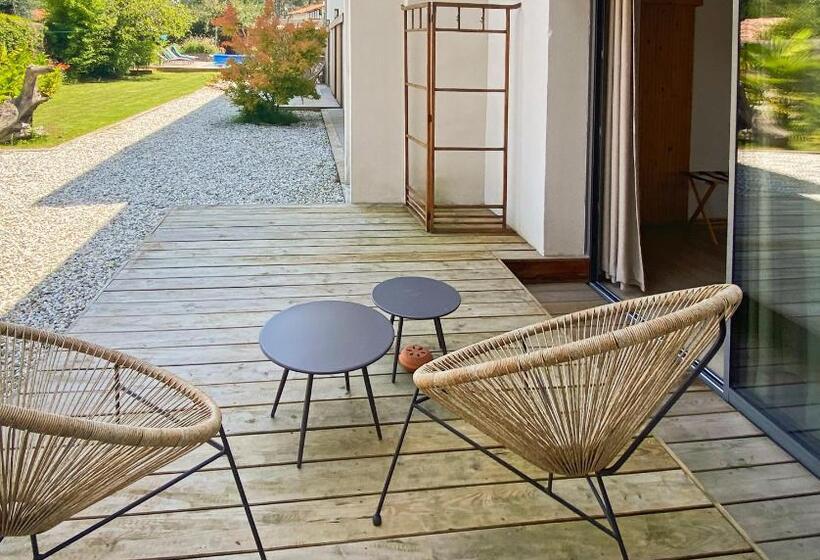 带大床的豪华间, La Villa Hossegor