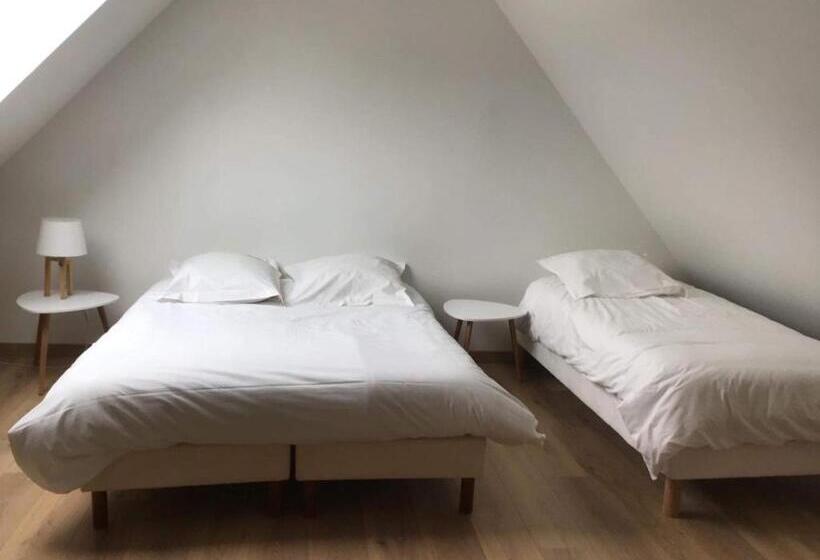 חדר סטנדרט לארבעה, Ferme De La Haute Escalles