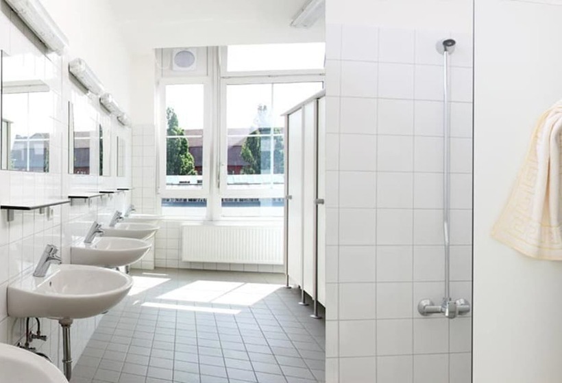 Bed in Shared Room with Shared Bathroom, Industriepalast Berlin