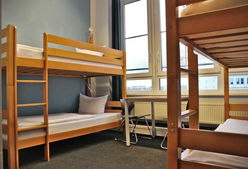 Bed in Shared Room with Shared Bathroom, Industriepalast Berlin