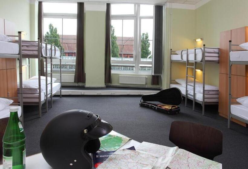 Bed in Shared Room with Shared Bathroom, Industriepalast Berlin