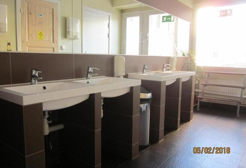 اتاق استاندارد چهارنفره با سرویس بهداشتی مشترک, Uppsala City Hostel