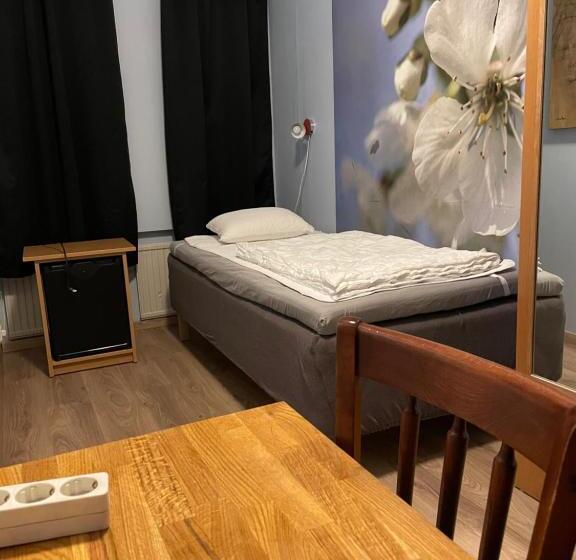 اتاق استاندارد یک تخته با سرویس بهداشتی مشترک, Uppsala City Hostel