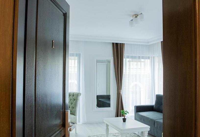 1ベッドルームのデラックスアパートメント, City Rooms