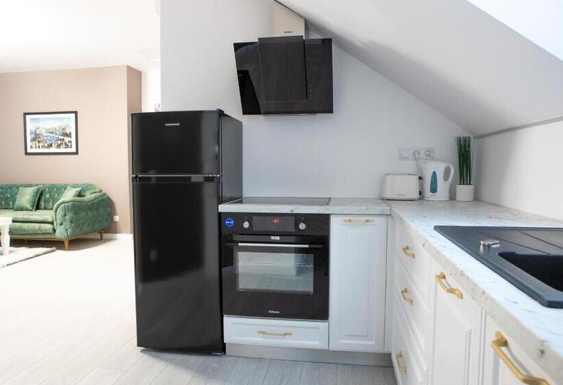 1ベッドルームペントハウスアパート, City Rooms