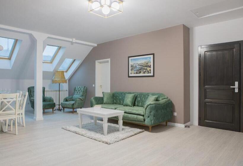 1ベッドルームペントハウスアパート, City Rooms