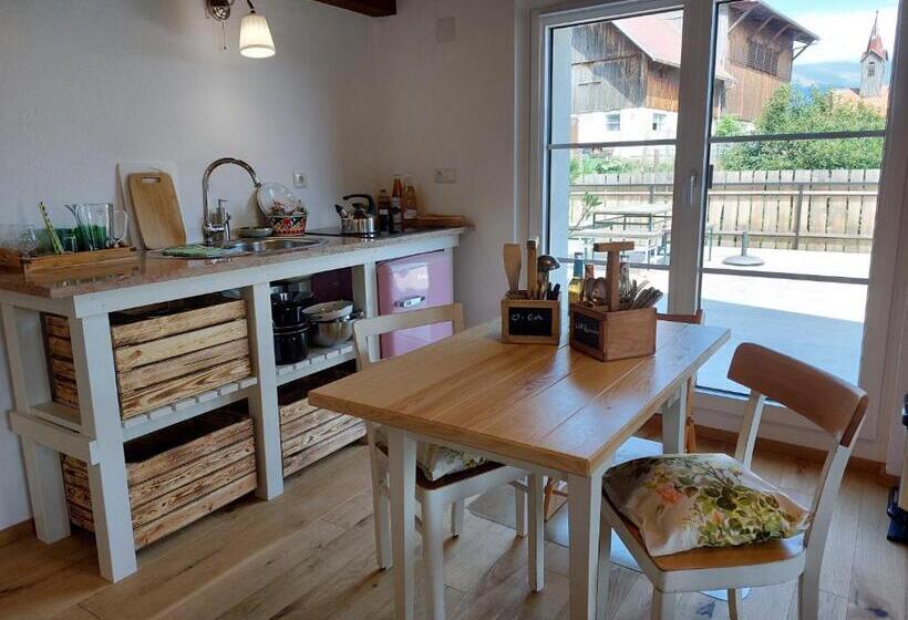 شقة غرفة واحدة مزودة بتراس, Graslandhof