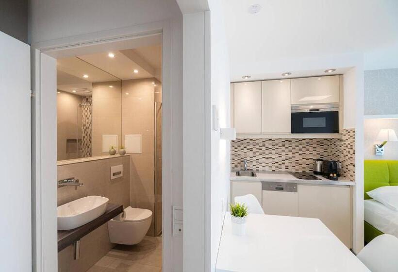 آپارتمان سوپریور 1 خوابه, Vienna Residence, Rochusmarkt Wien Mitte