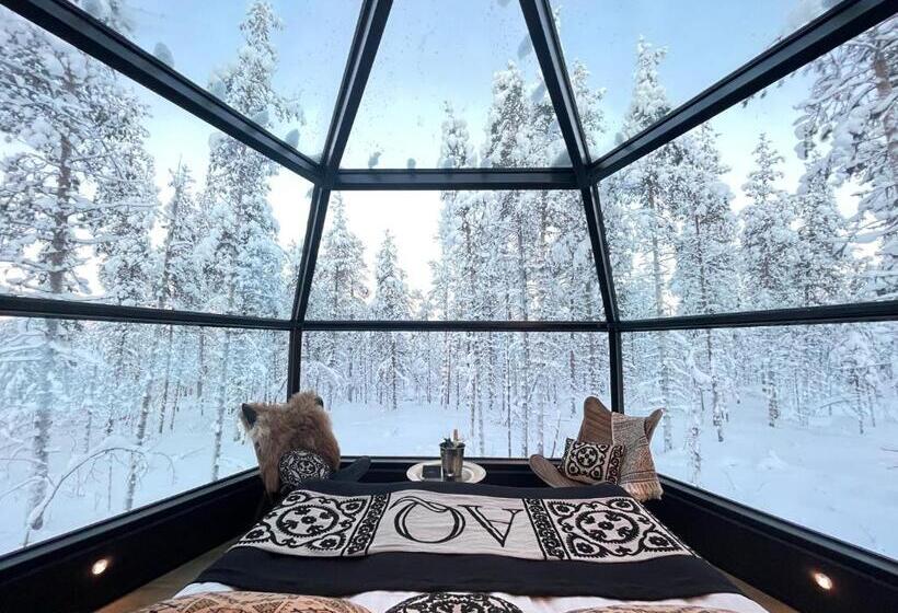 غرفة ديلوكس سرير كينج, Aurora Queen Resort Igloos