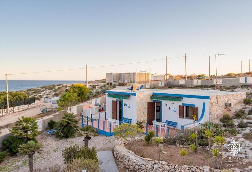 Апартаменты 1 Спальня с Террасой, Residenza Ormos   Dimore Sul Mare