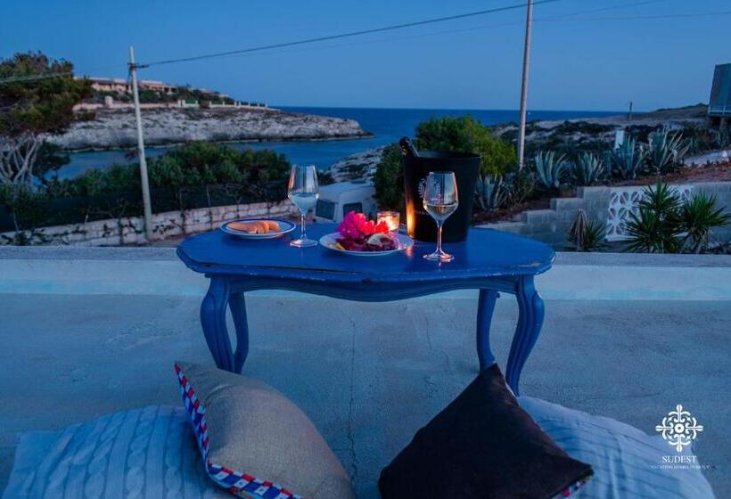 침실 1개 테라스 아파트, Residenza Ormos   Dimore Sul Mare