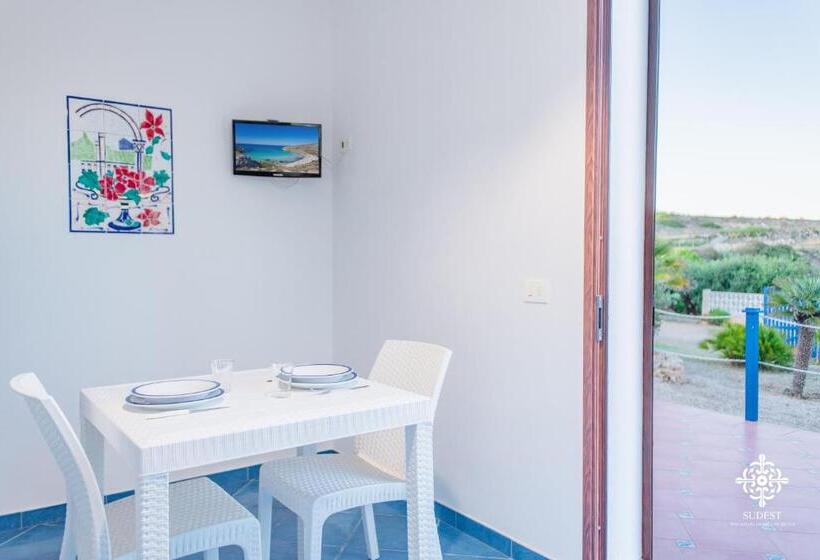 침실 1개 테라스 아파트, Residenza Ormos   Dimore Sul Mare