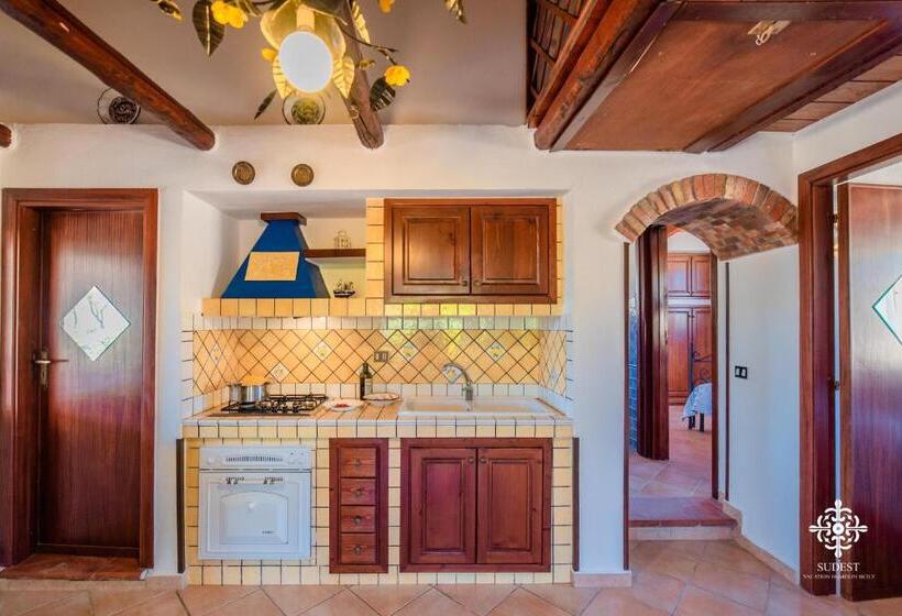 Вилла 1 Спальня Вид на Море, Residenza Ormos   Dimore Sul Mare