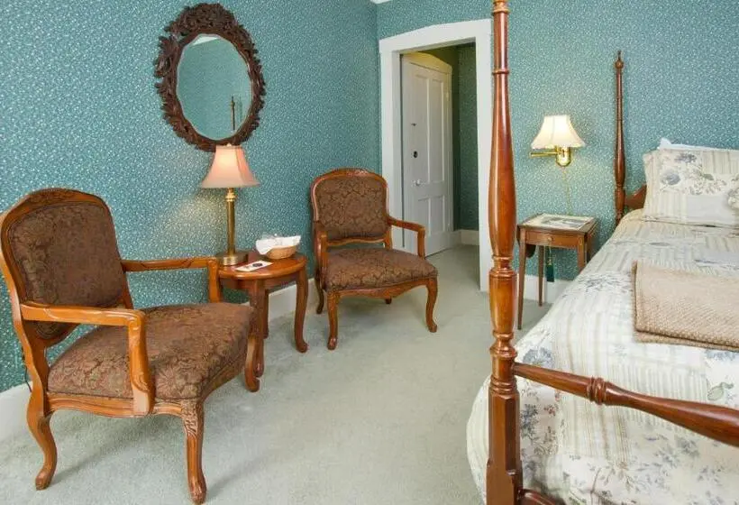 キングサイズベッドのデラックスルーム, Deerfield Valley Inn   Mt Snow