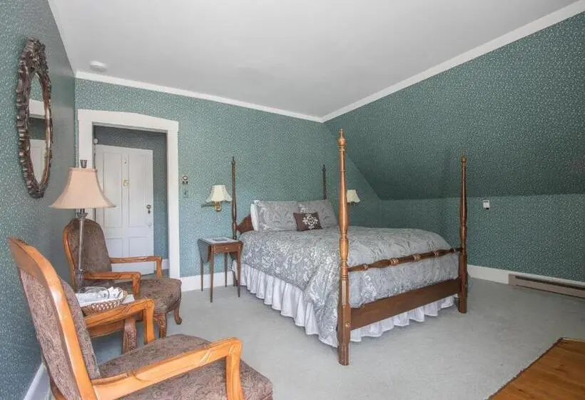 キングサイズベッドのデラックスルーム, Deerfield Valley Inn   Mt Snow