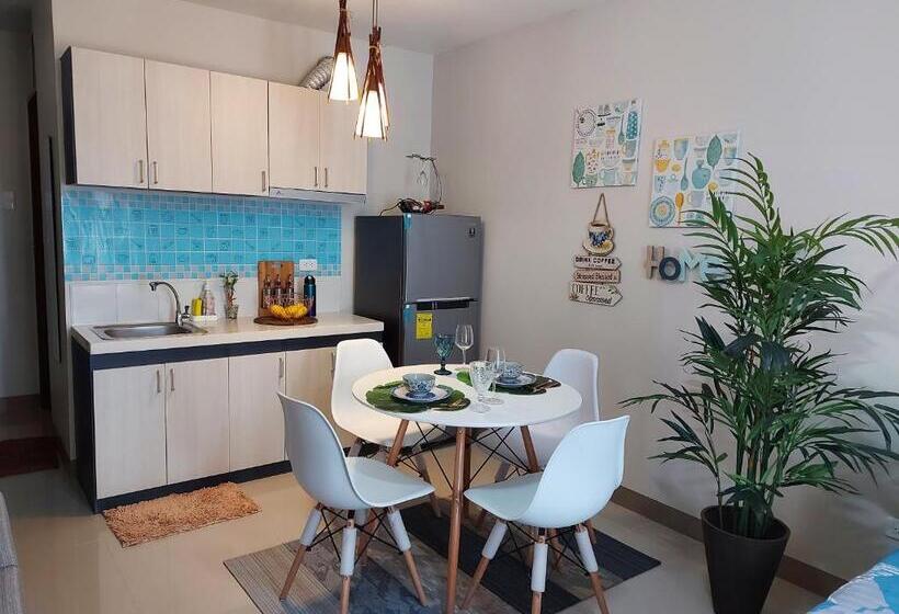 استودیو استاندارد با بالکن, Hachiko Pretty Homes Condominium At Saekyung956 Condominium, Looc, Lapu Lapu City, Cebu, Philippines